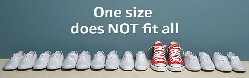One Size Marketing Does Not Fit ALL